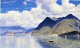 William Stanley Haseltine Canvas Paintings - Lago Maggiore